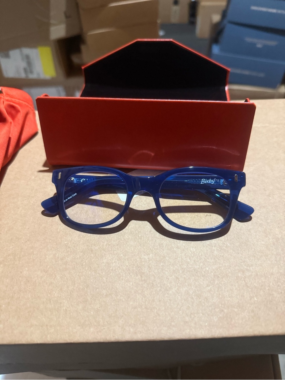 Caddis Bixby Reader Blue Light Glasses 1.00 - Gloss Minor Blues